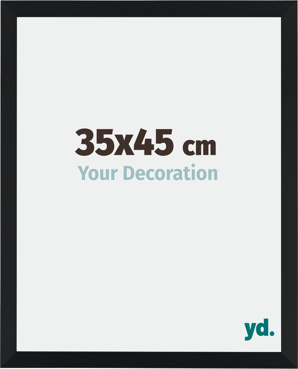 yd. Your Decoration - Fotolijst 35x45 cm - MDF - Zwart Mat - Catania