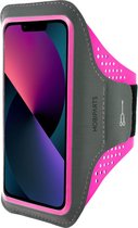 Mobiparts Comfort Fit Armband Apple iPhone 13 Sporthoesje Roze