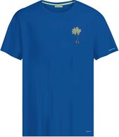 Jack & Jones T-shirt Jorfresh Towel Tee Ss Crew Neck Dut 12238182 Nautical Blue Mannen Maat - S