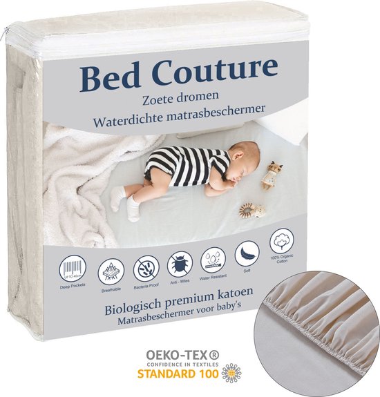 grote Oceaan Sympton Kostuum Bed Couture - Baby en Kinder Hoogwaardige Organic Matrasbeschermer - 100%  Waterdicht,... | bol.com