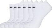 Chaussettes de sport Nike Everyday Lightweight No-Show Socks - Taille 39-42 - Unisexe - Blanc / Noir Taille 38-42