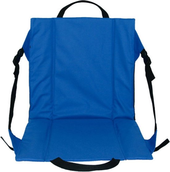 Vouwstoel / kussen - Blauw - Campingstoel - Festival - Picknick - Strandstoel - Folding Chair - Klapstoel - Outdoor - Waterdicht — afbeelding 3