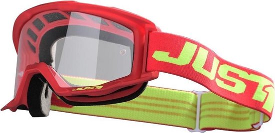 Just1 Vitro Crossbril Red/Yellow Fluo