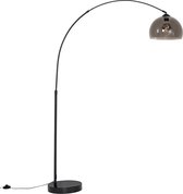 Linkenail LED Vloerlamp – Dimbare Booglamp 170 Cm – Met Afstandsbediening En Voetschakelaar – Modern Design Voor Woonkamer, Slaapkamer En Leeshoek 2 miniatura
