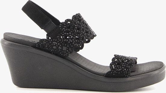 Skechers Arch Fit Rumble Modernisti BBK Vrouwen Zwart Sandalen