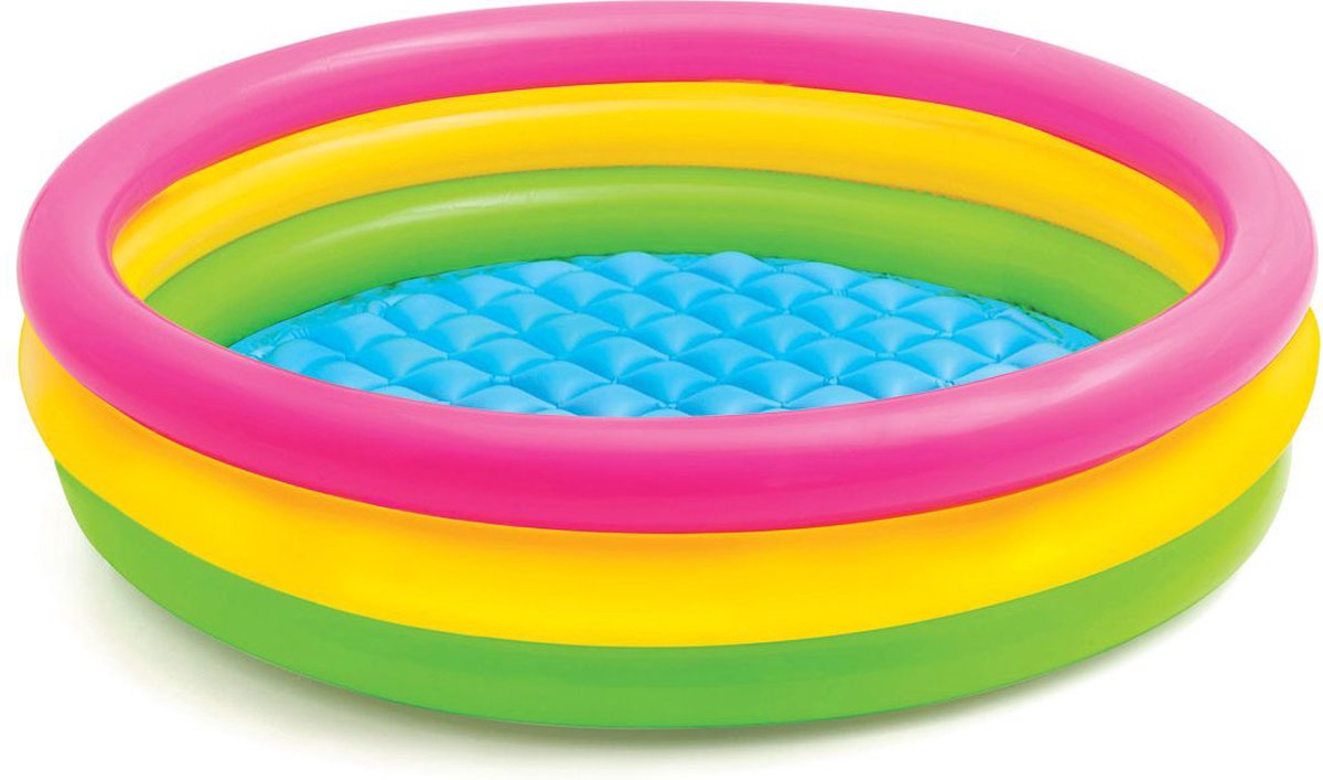 INTEX - baby zwembad - kinderzwembad - regenboog