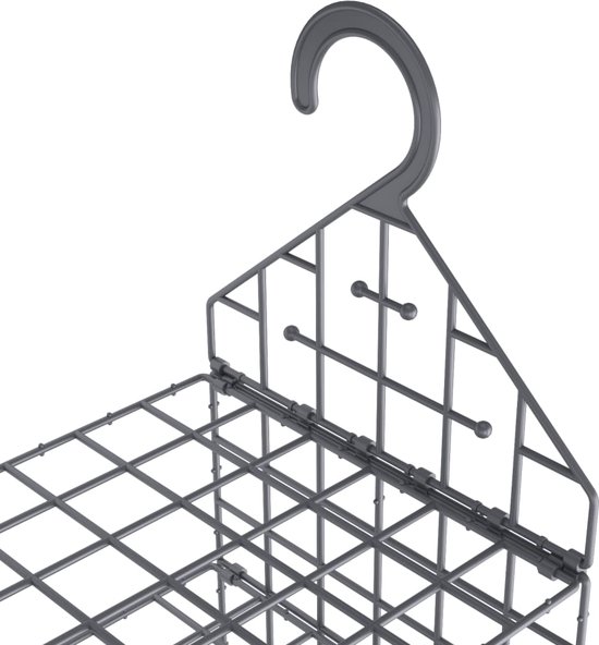 vidaXL Organisateur de placard suspendu - Organisateurs de placard suspendus - Organisateur de placard - Organisateur de placard - Organisateur de placard suspendu avec 7 étagères