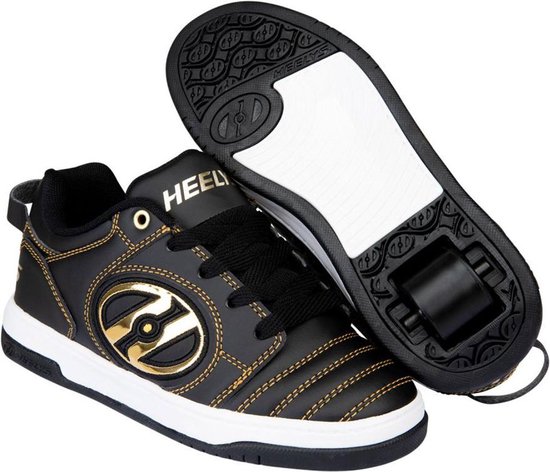 Heelys Voyager Plus Sneakers - Black / Gold - Kinderen - EU 34 | bol.com