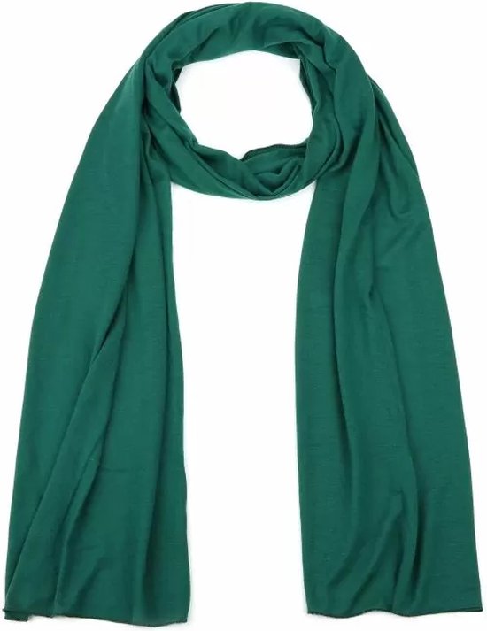 Bijoutheek Sjaal (Fashion) Dun FF (35 x 200cm) Groen