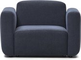 Kave Home - Neom modulaire fauteuil blauw