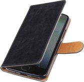 Wicked Narwal | Premium TPU PU Leder bookstyle / book case/ wallet case voor Motorola Moto G5s Plus Zwart