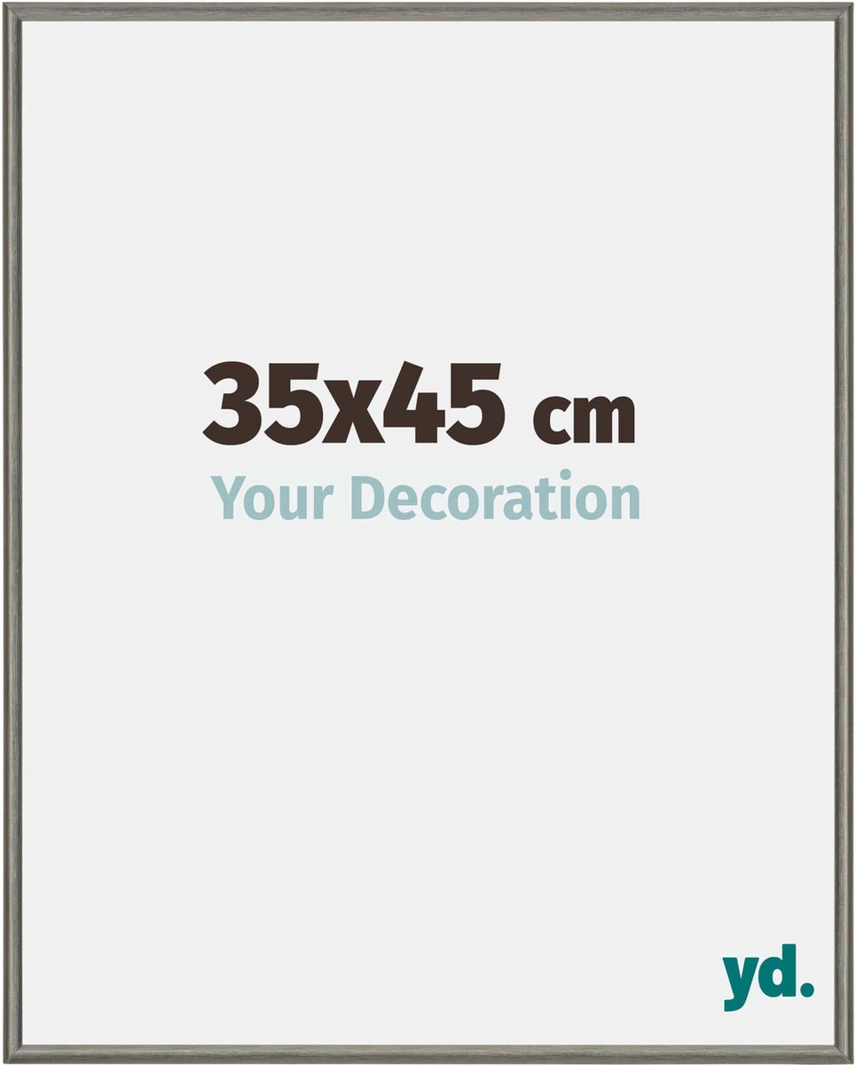 yd. Your Decoration - Fotolijst 35x45 cm - Aluminium - Mercury Structuur - New York