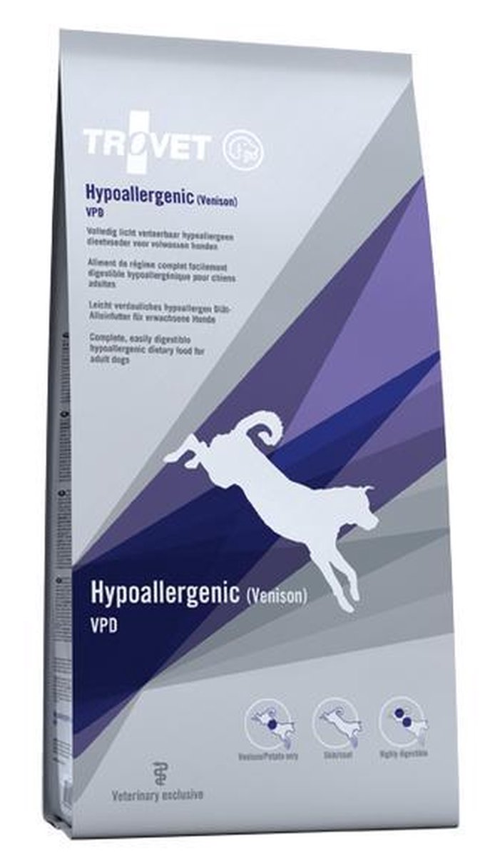 Trovet Hypoallergenic Dog Venison Vpd - 10 KG