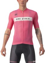 Castelli Giro Italia 2022 Fuori Korte Mouwen Fietsshirt Roze L Man