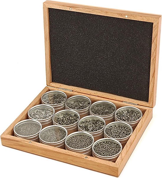 Povxlum 1 Livre Billes Polissage Acier Inox 2mm - Finition Miroir Pour Bijoux & Métaux