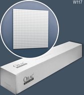 Orac Decor W117-box MODERN SLOPE 1 doos 5 stukken 3d muurpaneel modern design wit | 5 m2