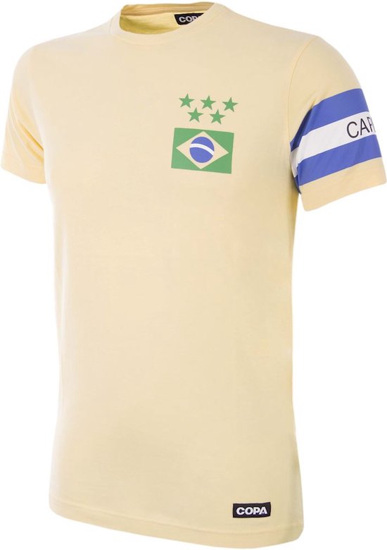 COPA - Brazilië Captain T-Shirt - M - Geel