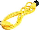 Roline C13 - Câble d'extension d'alimentation C14 - jaune - 1,8 mètres