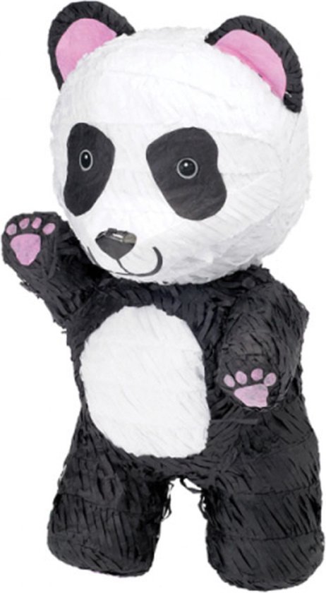 Amscan Piñata Panda Junior 42 Cm Papier Wit/zwart - Stok Pinata.