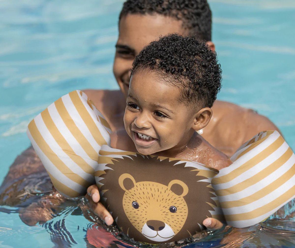 Swim Essentials Puddle Jumper - Bruin/Wit - Flow - 2/6 Jaar — afbeelding 2