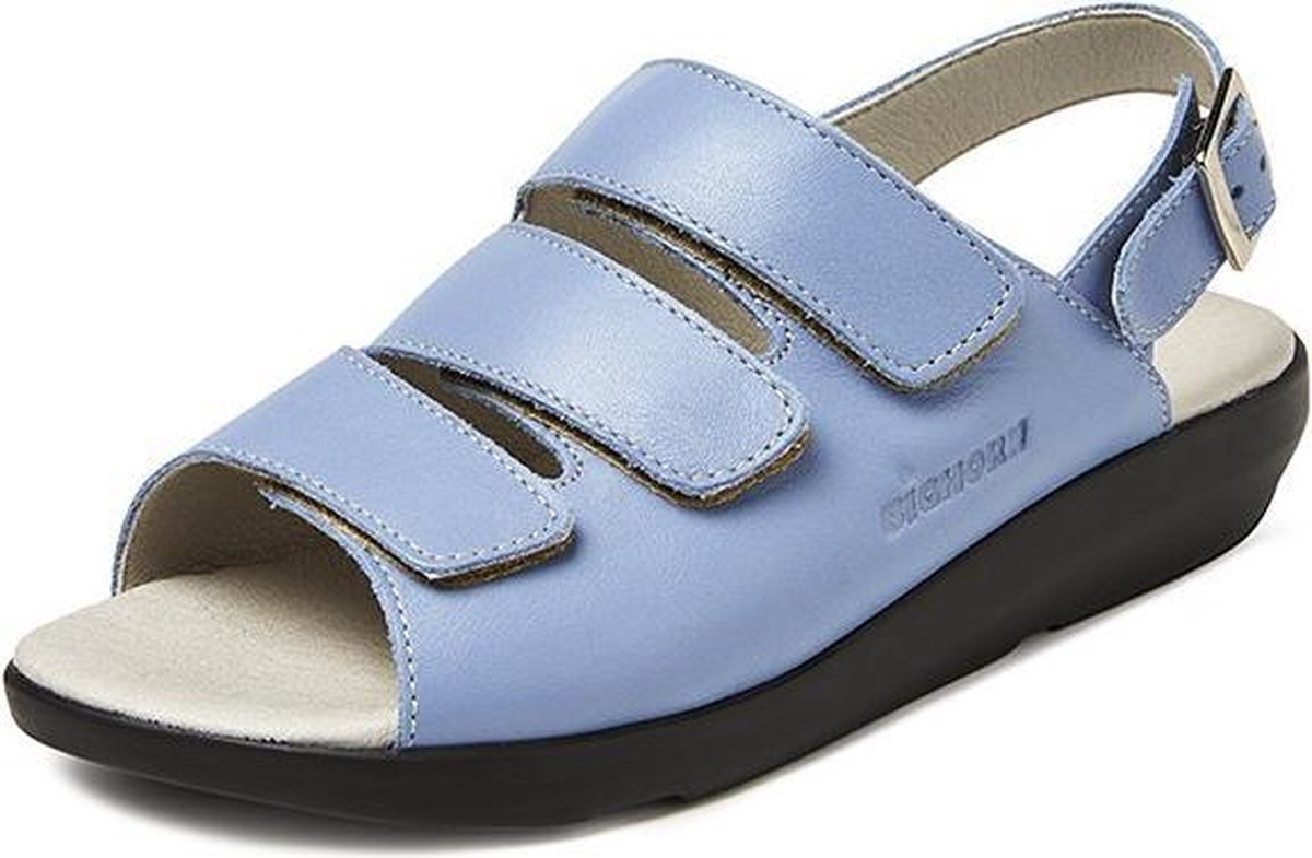 Bighorn 3237 Turquoise Gezondheidssandalen Dames - Schoenen.nl