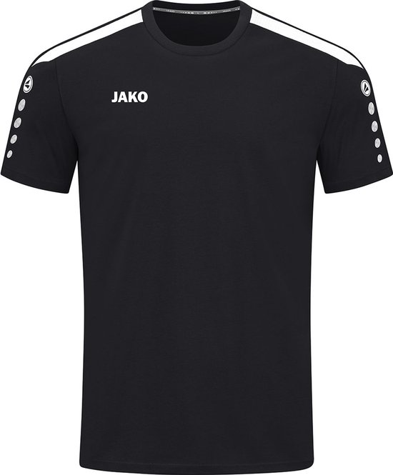 JAKO Power T-Shirt Zwart Maat 3XL