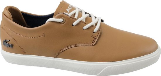 Lacoste Esparre Heren Sneakers - Bruin - Maat 44 | bol.com