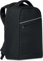 Rugzak - Rugtas - Laptoptas - Handbagage - Met 13 inch laptopvak - 45 x 26 cm - Duurzaam - RPET - zwart