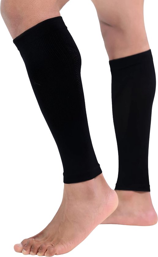 1 Paar Compressie Kuitbrace Kuit Sleeve Elastisch Verstelbaar