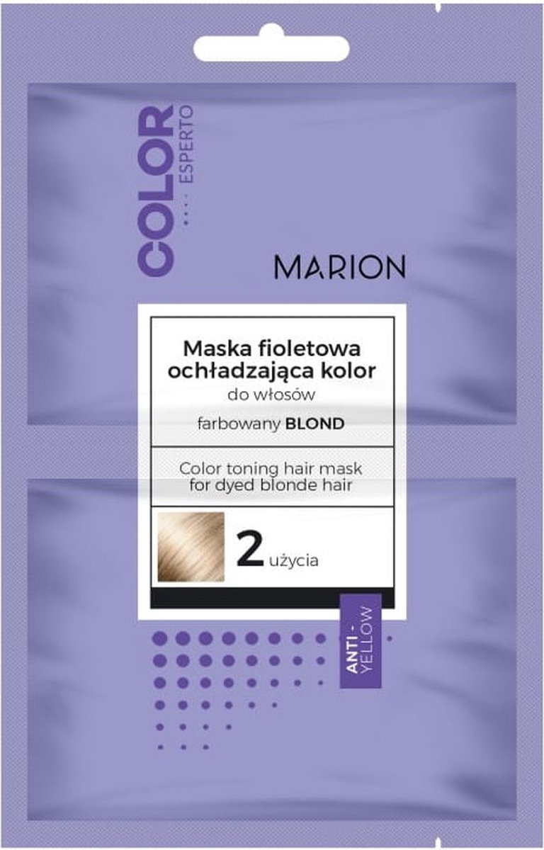 Colour Esperto violet kleurkoelend masker voor blond haar 2x20ml