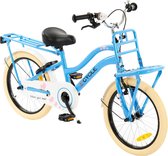 2Cycle Heart Kinderfiets - 18 inch - Voordrager - Blauw - Meisjesfiets