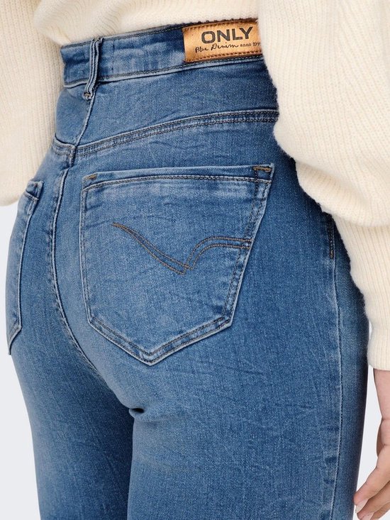ONLY Women's Jeans Onlpaola Hw Flare Bb Azgz878 Noos, dark