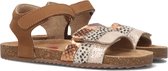 Sandalen | Meisjes | Brown Animal | Leer | Shoesme | Maat 33