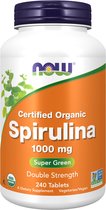 Biologische Spirulina Dubbele Sterkte 1000 mg (240 tabletten)