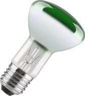 Reflectorlamp R63 groen 40W grote fitting E27