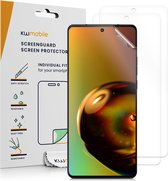 kwmobile 3x screenprotectors geschikt voor Motorola Edge 30 Ultra - beschermende folie voor smartphone