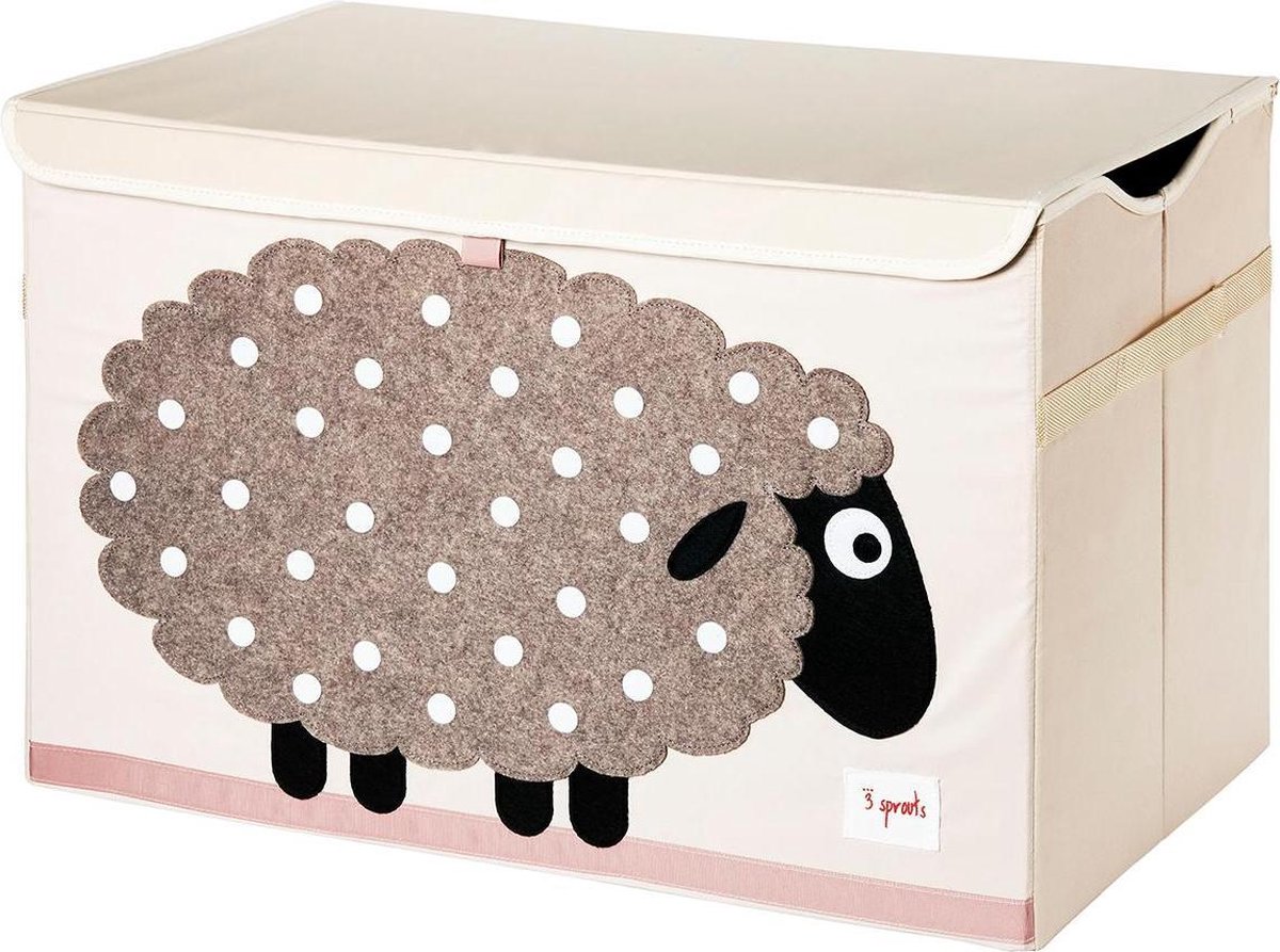 Image of 3 Sprouts Speelgoedkist - Schaap