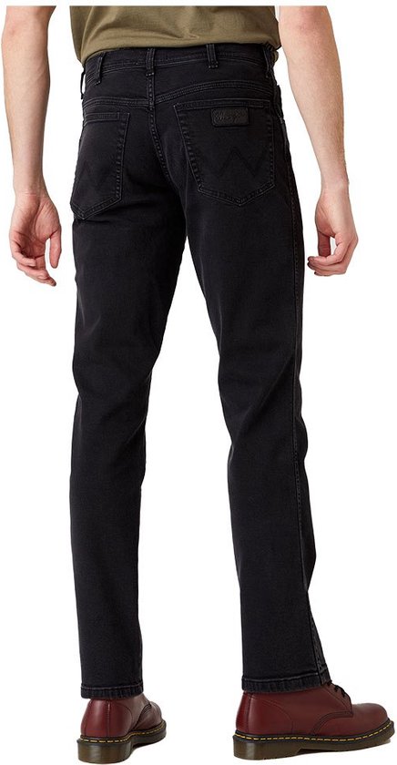 WRANGLER Texas Slim Long Jeans - Homme - Black Crow - W34 X L30 | bol