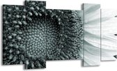 Peinture | Peinture sur toile fleur | Gris vert | 120x65cm 5 Liège | Tirage photo sur toile