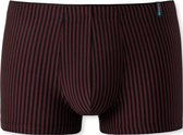 SCHIESSER Long Life Soft boxer (1-pack) - heren short rood-zwart gestreept - Maat: M