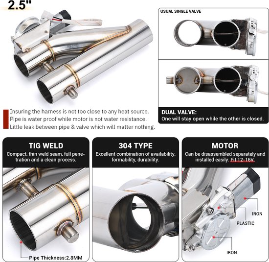 Adaptateur D'échappement En Acier Inoxydable, Adaptateur De Tuyau D' échappement De 51 Mm à 60 Mm, Accessoires De Voiture Pour Tuyau D' échappement Pour Pièce De Moto De Moto