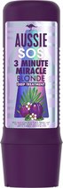 Aussie Haarmasker SOS Blonde 3 Minute Miracle Blonde Vegan Intensieve Verzorging 225 ml