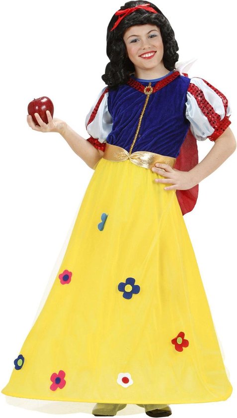 Sneeuwwitje Kostuum | Sprookjesboek Prinses | Meisje | Maat 158 | Carnaval kostuum | Verkleedkleding