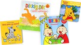 Kinderboeken Pakket 1 t/m 3 jaar - Voordeelbundel van 4 boeken - Voorleesboek - Kartonboekjes