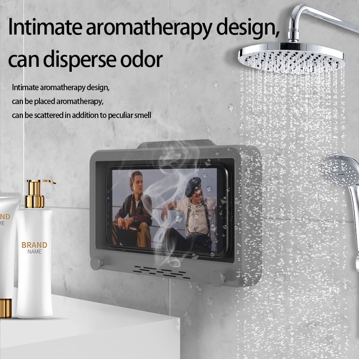 Douche Telefoonhouder Waterdicht | 360 Graden Draaibare Hoes Met