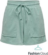 Only Tara String Pocket Shorts Aquifer GROEN XL