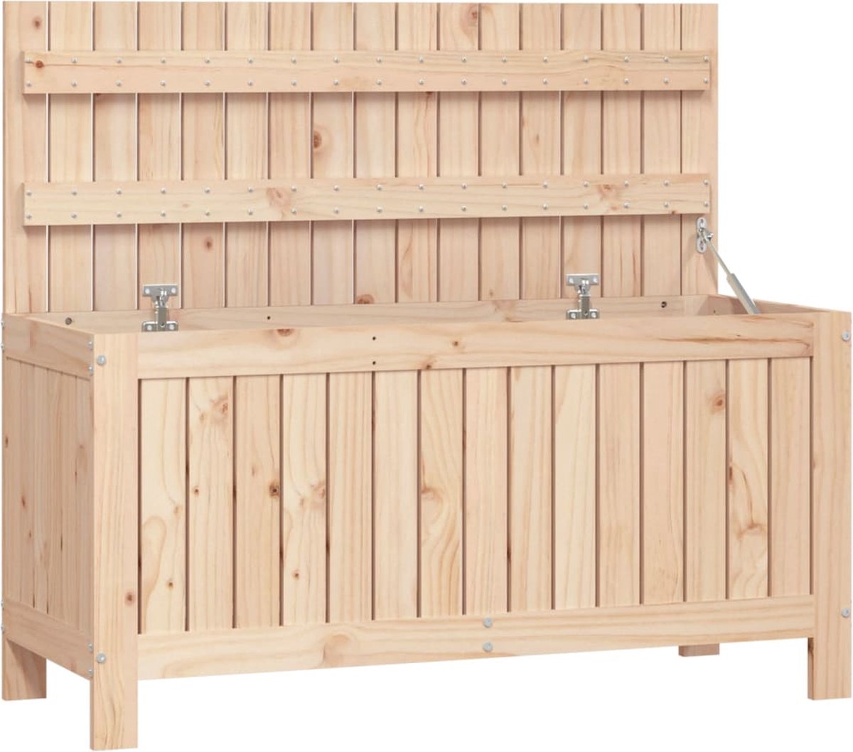 vidaXL - Tuinbox - 108x42,5x54 - cm - massief - grenenhout