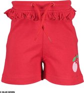 Blue Seven - meisjes korte broek in roze of rood