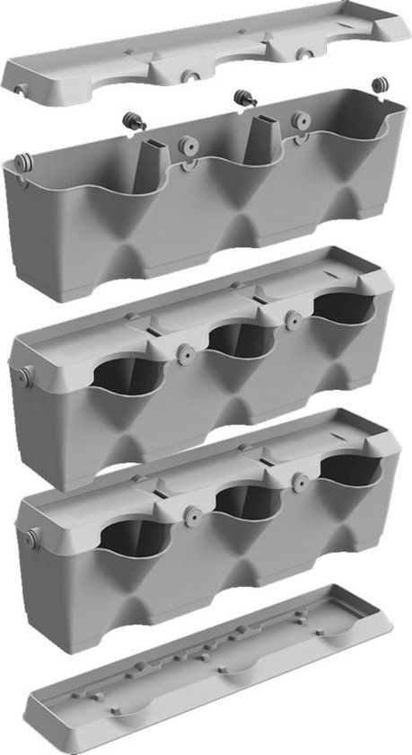 Minigarden Vertical verticale tuin - Zwart