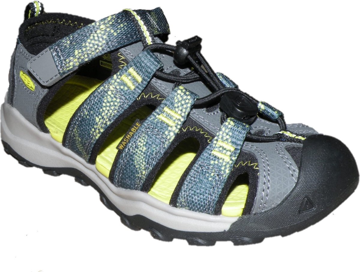 Keen Newport Neo H2 Younger Kids Sandalen Sea Moss/Steel Groen